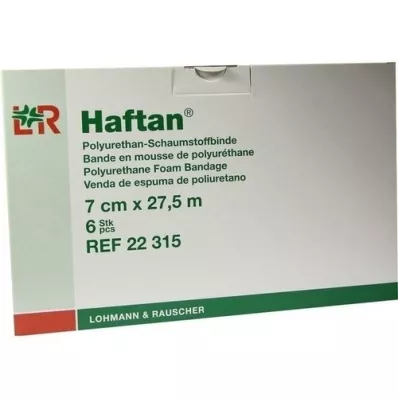 HAFTAN Vendaje de espuma 7 cm x 27,5 m, 6 piezas