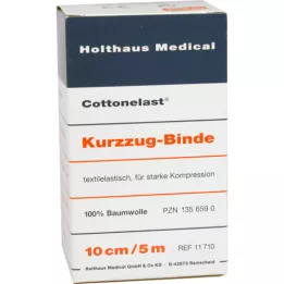 KURZZUGBINDE Cottonelast 10 cm x 5 m, 1 pieza