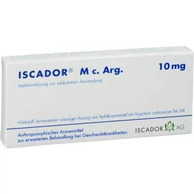 ISCADOR M c.Arg 10 mg solución inyectable, 7X1 ml