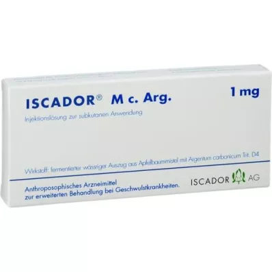 ISCADOR M c.Arg 1 mg solución inyectable, 7X1 ml