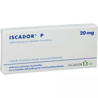 ISCADOR P 20 mg solución inyectable, 7X1 ml