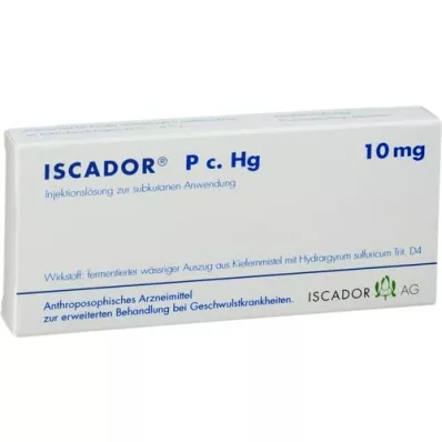ISCADOR P c.Hg 10 mg solución inyectable, 7X1 ml