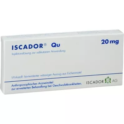 ISCADOR Qu 20 mg solución inyectable, 7X1 ml