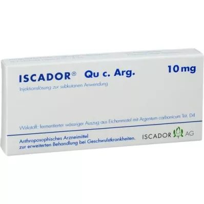 ISCADOR Qu c.Arg 10 mg solución inyectable, 7X1 ml