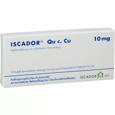 ISCADOR Qu c.Cu 10 mg solución inyectable, 7X1 ml