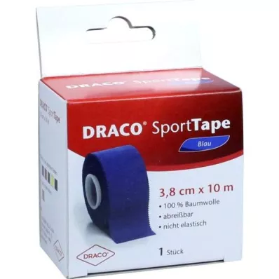 DRACO TAPEVERBAND 3,8 cm x 10 m azul, 1 pieza