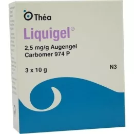 LIQUIGEL Gel para ojos, 3X10 g