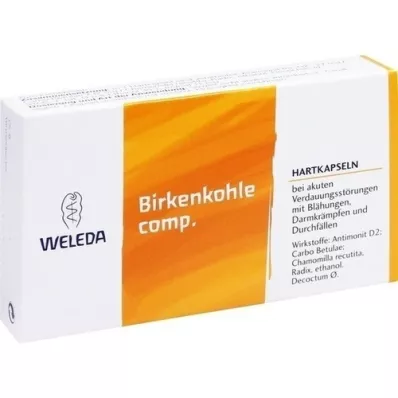 BIRKENKOHLE comp. Cápsulas duras, 20 piezas