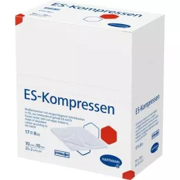 ES-KOMPRESSEN estéril 10x10 cm 8 veces, 25X2 uds