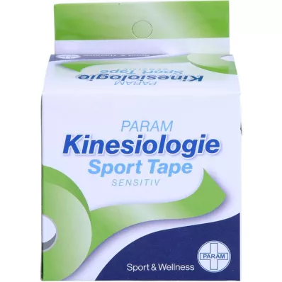 KINESIOLOGIE Cinta deportiva 5 cm x 5 m verde, 1 pieza