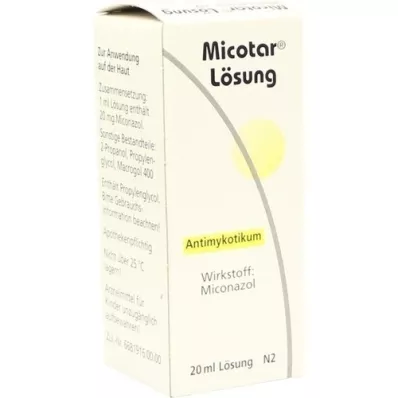 MICOTAR Solución, 20 ml