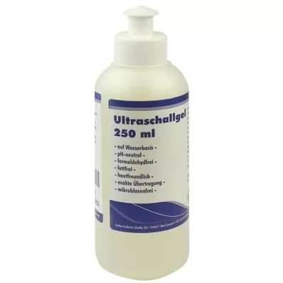 GEL DE ULTRASONIDO, 250 ml GEL DE ULTRASONIDO, 250 ml