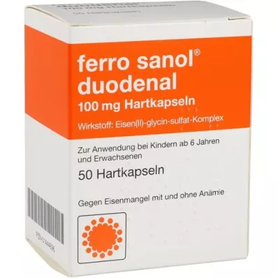 FERRO SANOL cápsulas duras duodenales.m.msr.überz.Pell., 50 uds