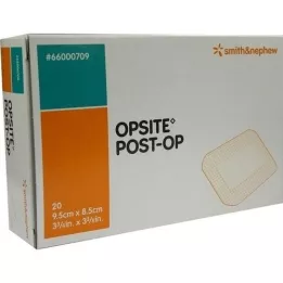 OPSITE Poste-OP Vendaje de 8,5x9,5 cm individualmente estéril, 20X1 uds