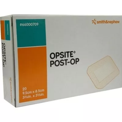 OPSITE Poste-OP Vendaje de 8,5x9,5 cm individualmente estéril, 20X1 uds
