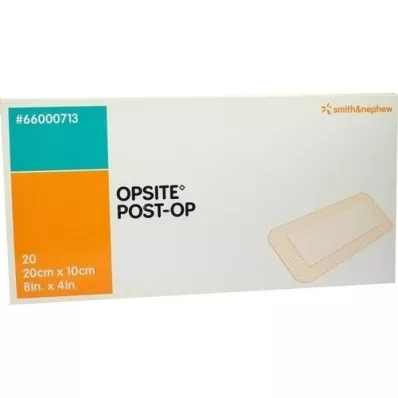 OPSITE Poste-OP Vendaje de 10x20 cm individualmente estéril, 20X1 uds