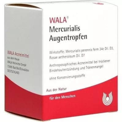 MERCURIALIS GOTAS PARA LOS OJOS, 30X0,5 ml