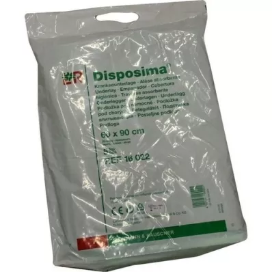 DISPOSIMA Base para enfermos 60x90 cm 20 capas, 5 piezas