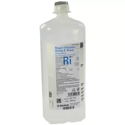 RINGER LÖSUNG B.Braun Ecoflac Plus, 1000 ml RINGER LÖSUNG B.Braun Ecoflac Plus, 1000 ml
