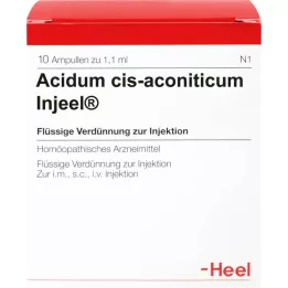 ACIDUM CIS-ampollas de aconiticum Injeel, 10 piezas