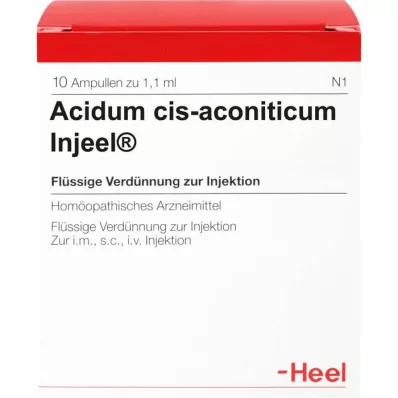 ACIDUM CIS-ampollas de aconiticum Injeel, 10 piezas
