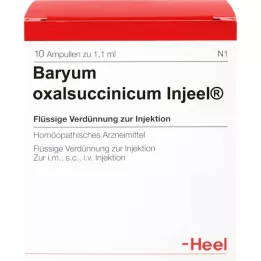 BARYUM Oxalsuccinicum Injeel Ampollas, 10 ST