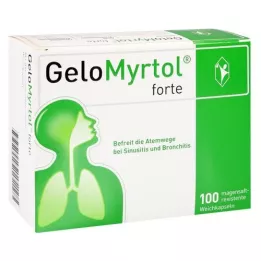 GELOMYRTOL Forte cápsulas blandas gastrorresistentes, 100 piezas