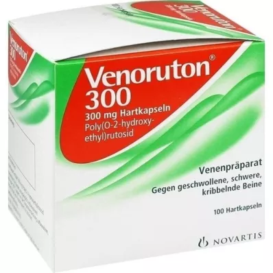 VENORUTON 300 cápsulas duras, 100 piezas