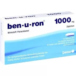 BEN-U-RON 1.000 mg supositorios, 10 piezas