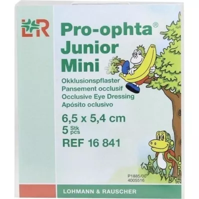 PRO-OPHTA Mini apósito de oclusión Junior, 5 piezas