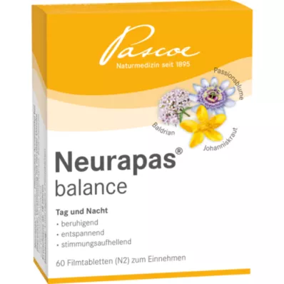 NEURAPAS Tabletas recubiertas con película de equilibrio, 60 piezas