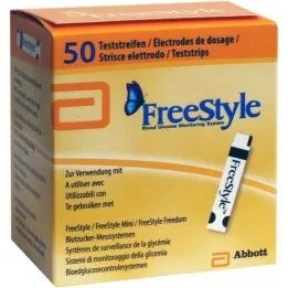 FREESTYLE Tiras reactivas, 50 unidades