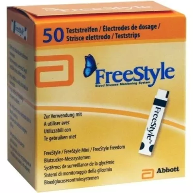 FREESTYLE Tiras reactivas, 50 unidades
