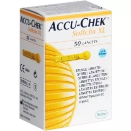 ACCU-CHEK Softclix Lancet XL, 50 piezas