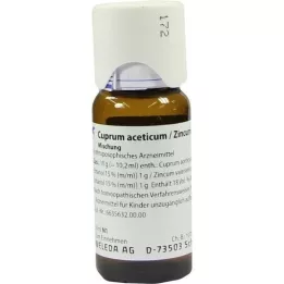 CUPRUM ACETICUM/Mezcla de zincum valerianicum, 50 ml