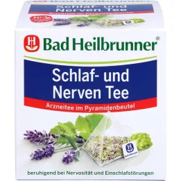 BAD HEILBRUNNER Pirámide de té para dormir y nervios B., 15X1,7 g