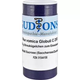 NUX VOMICA C 200 glóbulos monodosis, 0,5 g