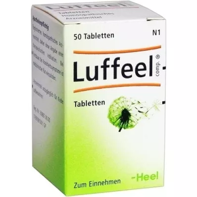 LUFFEEL tabletas comp., 50 piezas