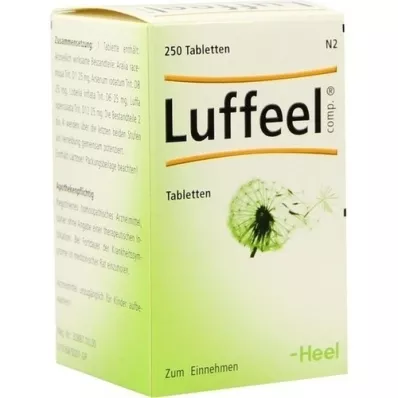 LUFFEEL tabletas comp., 250 piezas LUFFEEL tabletas comp., 250 piezas