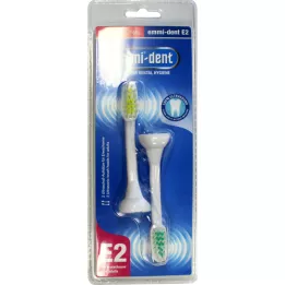 EMMI-DENT Cabezal de cepillo ultrasónico para adultos, 2 piezas