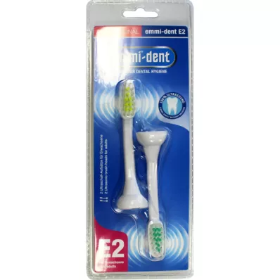 EMMI-DENT Cabezal de cepillo ultrasónico para adultos, 2 piezas