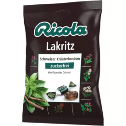 RICOLA o.Z.bolsa de caramelos de regaliz, 75 g