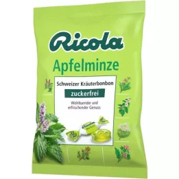 RICOLA o.Z.bolsa de caramelos de manzana y menta, 75 g