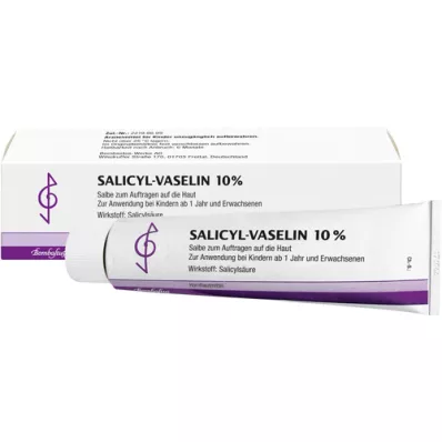 SALICYL VASELIN 10% pomada, 100 ml