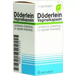 DÖDERLEIN Cápsulas vaginales, 10 piezas