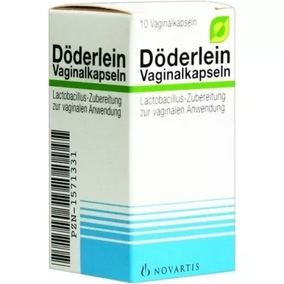 DÖDERLEIN Cápsulas vaginales, 10 piezas