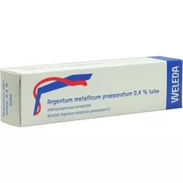 ARGENTUM METALLICUM PRAEPARATUM pomada al 0,4%, 25 g