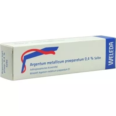 ARGENTUM METALLICUM PRAEPARATUM pomada al 0,4%, 25 g
