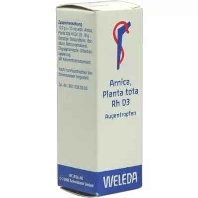 ARNICA PLANTA total Rh D 3 colirio, 10 ml