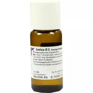 LEVICO Dilución D 3, 50 ml